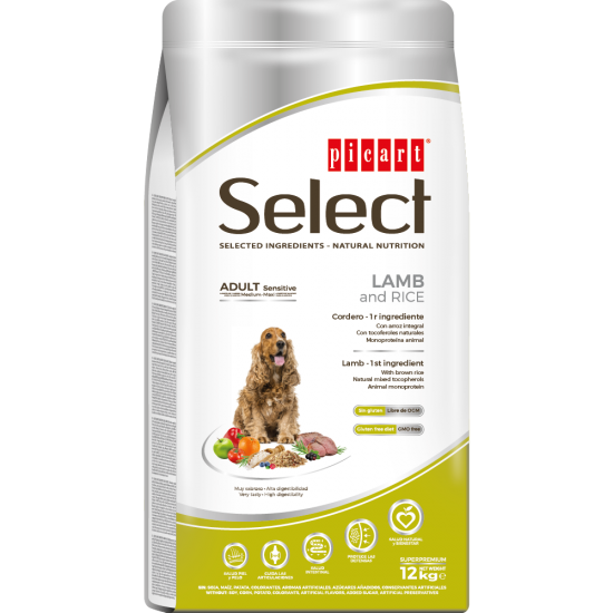 SELECT Sensitive Lamb & Rice храна за куче SELECT Sensitive Lamb & Rice храна за куче