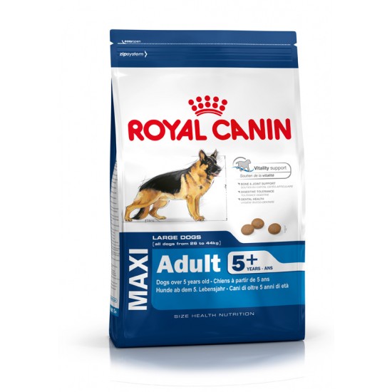 ROYAL CANIN MAXI ADULT MATURE + 5 ROYAL CANIN MAXI ADULT MATURE + 5