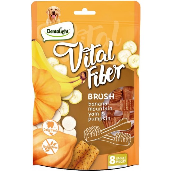 Дентална четка VITAL FIBER БАНАН, ТИКВА И ПЛАНИНСКИ ЯМС