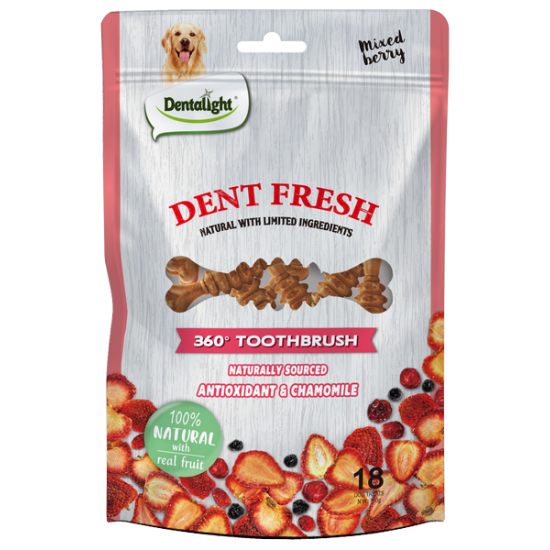 Дентална четка 7,5 см DENT FRESH 360 CALMING SUPPORT