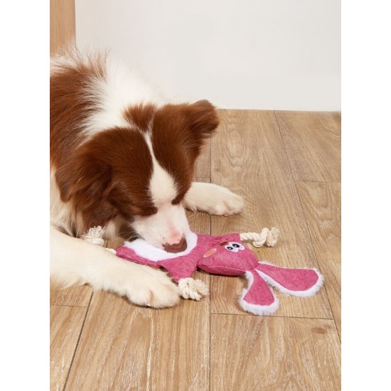 Плюшена играчка за куче Летящо животно с въжета