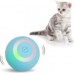 Интерактивно самовъртящо се топче за игра 4,5 см с USB зареждане