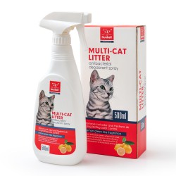 Спрей – дезодорант за неприятни миризми, за котки Nunbell
