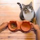 Двойна повдигната хранилка Коте Двойна повдигната хранилка Коте