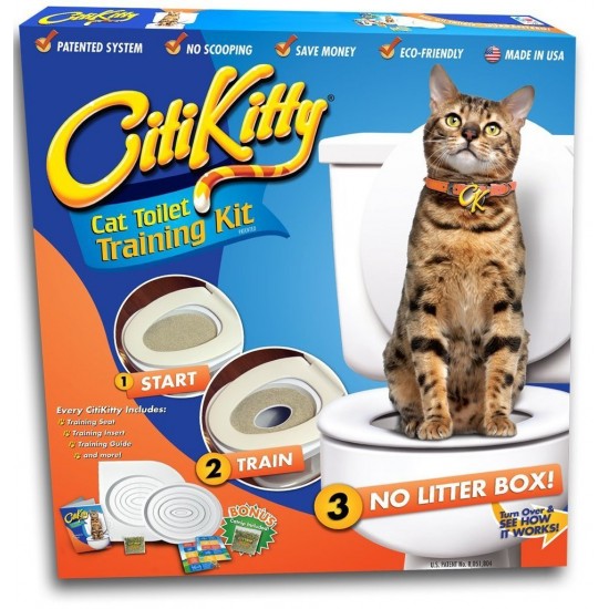 CitiKitty Преход за тоалетна чиния - котешка тоалетна CitiKitty Преход за тоалетна чиния - котешка тоалетна