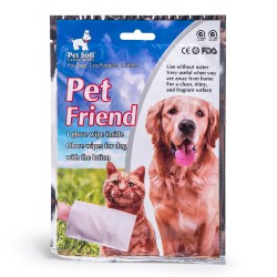 Pet Friend Мокри кърпи - ръкавица за почистване