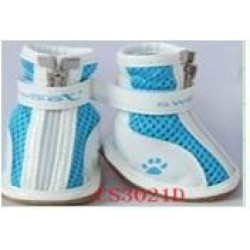 Обувки за куче светло сини Mr. Shoes 