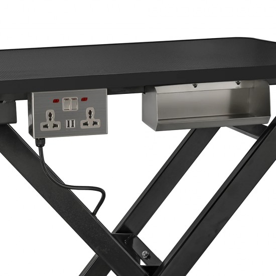 Електрическа GROOMING маса за подстригване на домашни любимци с контакти и USB портове