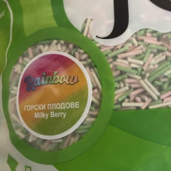 JOZY Rainbow Тофу Еко Котешка тоалетна Горски плодове 18 литра, 7 кг