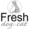 Fresh dog and cat