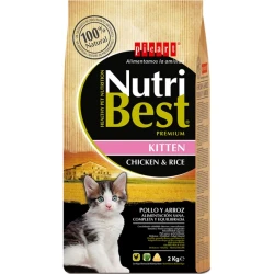 NUTRIBEST CAT KITTEN  Chicken Rice /ПИЛЕ С ОРИЗ/