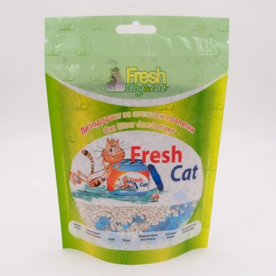FRESH CAT дезодорант за котешка тоалетна с цветни кристали 
