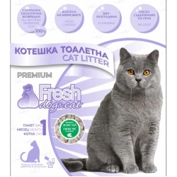 FRESH Еко биоразградима котешка тоалетна ТОФУ ЛАВАНДУЛА