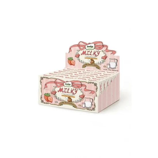 Dentalight Milky Doggy Choco Bar Лакомство за кучета с мляко и ягода, 80 г