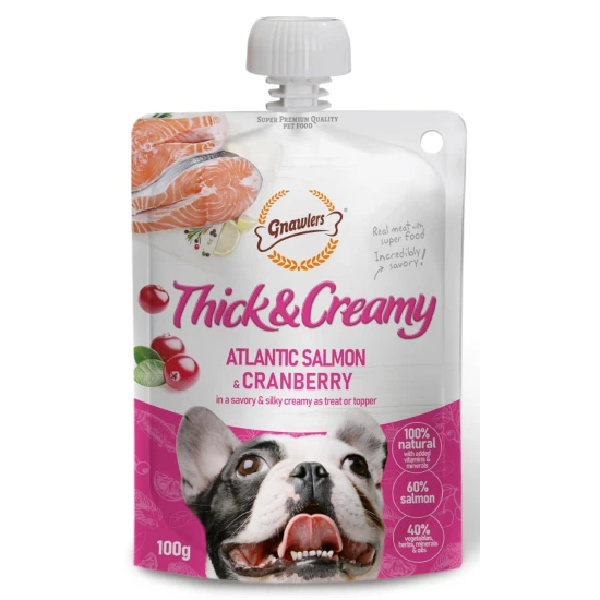 GNAWLERS Thick & Creamy Натурално кремообразно лакомство за кучета