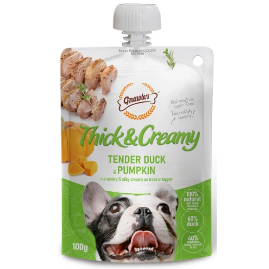 GNAWLERS Thick & Creamy Натурално кремообразно лакомство за кучета