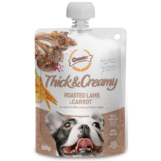 GNAWLERS Thick & Creamy Натурално кремообразно лакомство за кучета