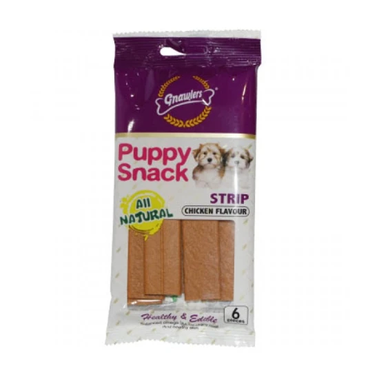 Ленти PUPPY SNACK с пиле 6 броя