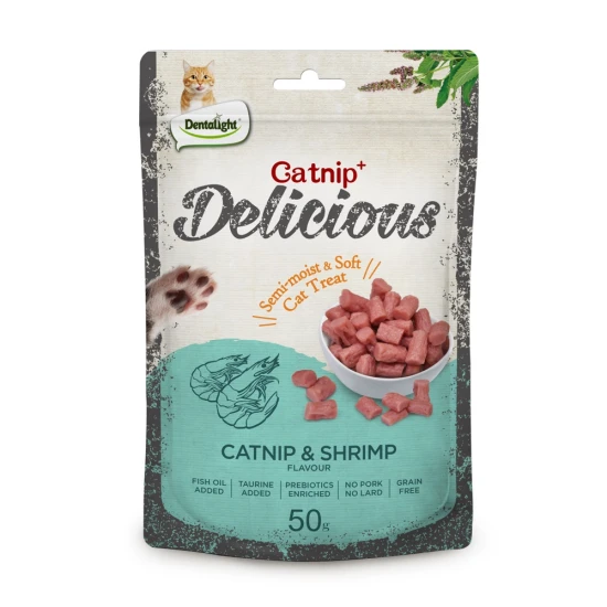 Лакомство DELICIOUS с валериана и скариди