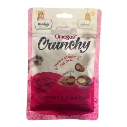 Omegas Crunchy хрупкаво ламоство за котки със Сьомга