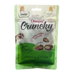 Omegas Crunchy хрупкаво ламоство за котки с Риба Тон
