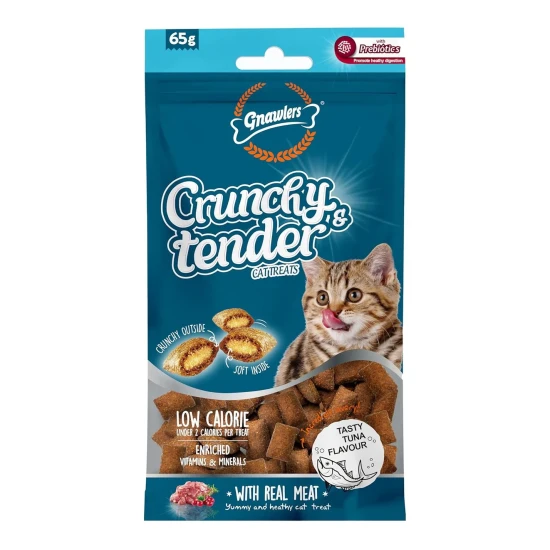 Crunchy&Tender Хрупкаво ламоство за котки с риба Тон