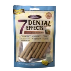 7 DENTAL EFFECTS, MILK AND GREAN TEA Дентално лакомство за куче с мляко и зелен чай