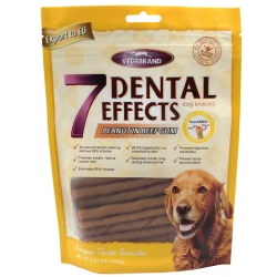 7 DENTAL EFFECTS, PEANUT IN BEEF GUM Дентално лакомство с дъвка ефект с фъстъци и телешко за куче