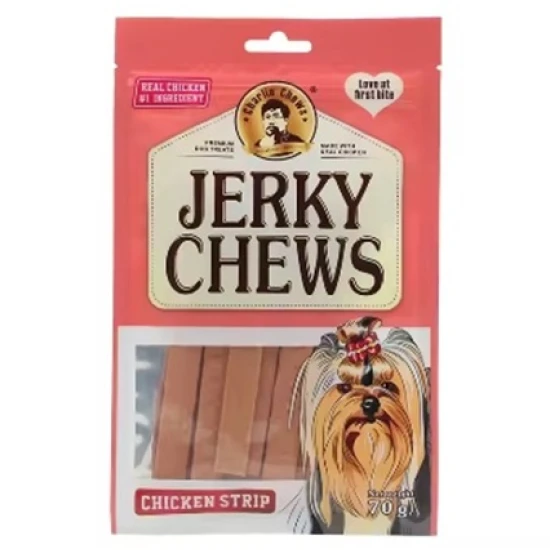 JERKY CHEWS CHICKEN STRIP Пилешки ленти 70 грама