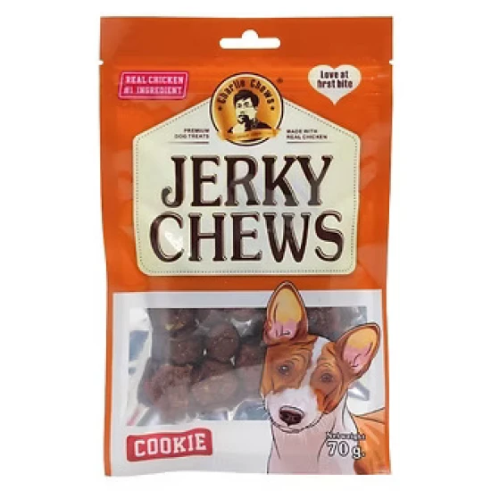 JERKY CHEWS COOKIE Лакомство за куче Бисквитки от пилешко