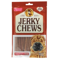 JERKY CHEWS CHICKEN LIVER Лакомство за куче с пилешки дроб