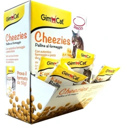 GimCat Cheezies Витамини за котки на таблетки с пармезан