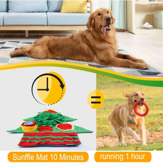Snuffle Килимче за игра и обучение КОЛЕДНА ЕЛХА