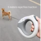 Автоматичен повод лента HANDSFREE с LED фенерче