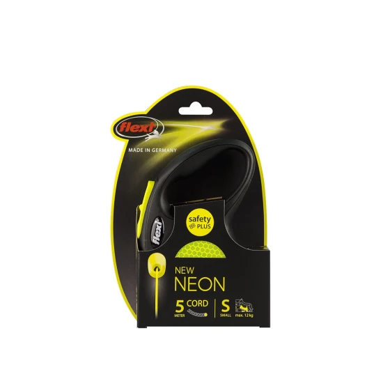 Flexi Neon M въже 5 метра до 20 кг
