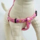Двоен нагръдник за куче  FANCY DOG ЛУКС розово 