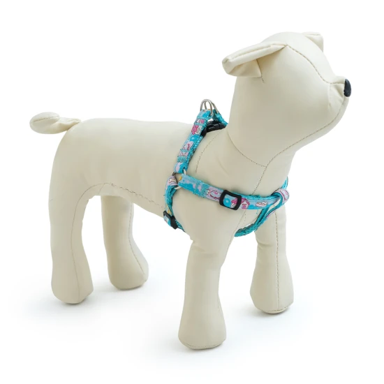 Двоен нагръдник FANCY DOG ЛУКС синьо 