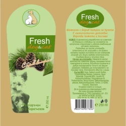 Шампоан Fresh с боров катран за куче