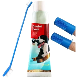 Комплект паста и четки за зъби DENTAL CARE за куче