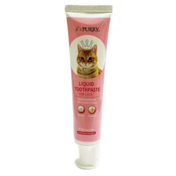 Паста за зъби за котки Purry с вкус на мляко