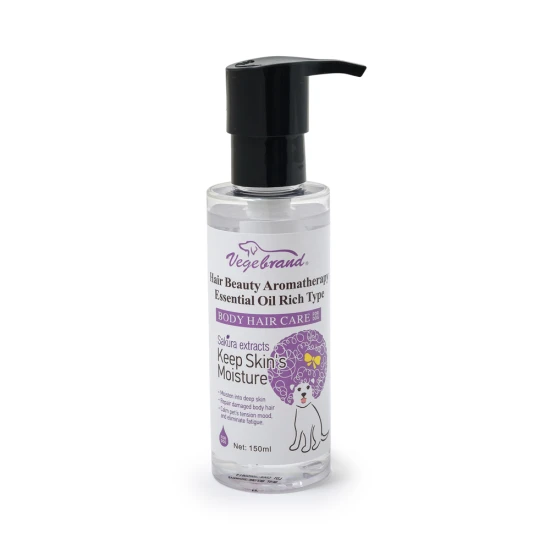 Vegebrand Hair Beauty Aromatherapy – Етерично Масло с Екстракт от Сакура за Арома терапия за Кучета, 150 мл