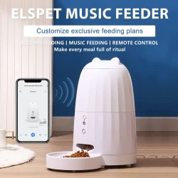 Автоматична Wi-Fi хранилка за домашни любимци ELSPET MUSIC