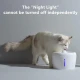 Фонтан за вода за домашен любимец APPLE с LED лампа