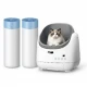 Устойчиви торбички за автоматична котешка тоалетна Els Pet Orbitie Air – с връзки, 20 броя в ролка