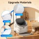 Устойчиви торбички за автоматична котешка тоалетна Els Pet Orbitie Air – с връзки, 20 броя в ролка
