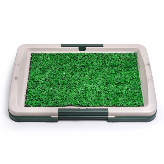 Puppy Potty Pad кучешка тоалетна с решетка и изкуствена трева