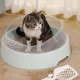 Съд за котешка тоалетна с висок прозрачен борд