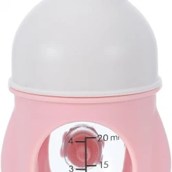 Силиконов биберон за хранене на малки кученца и котенца BABY – Анти-колик, 20 мл / 80 мл