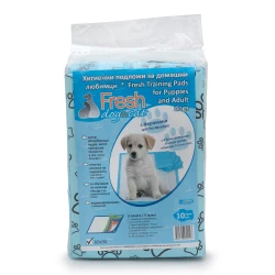 Fresh Хигиенни подложки 60х90 см с ФЕРОМОНИ И СТИКЕРИ за кучешка тоалетна