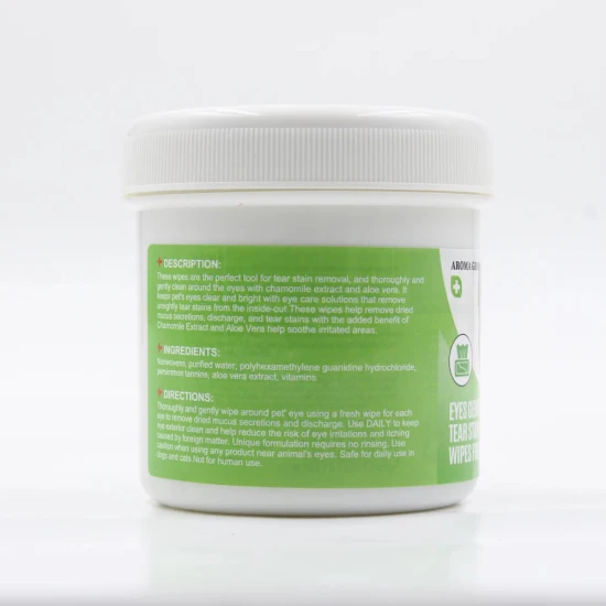 Мокри кърпи AROMA GROOM за почистване на очи на кучета